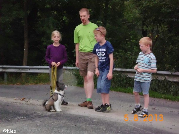 Kleo und ihre Familie