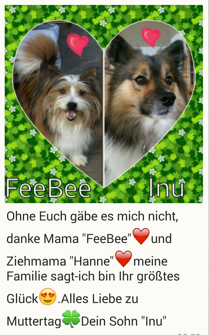 Muttertagsgruss von Inu